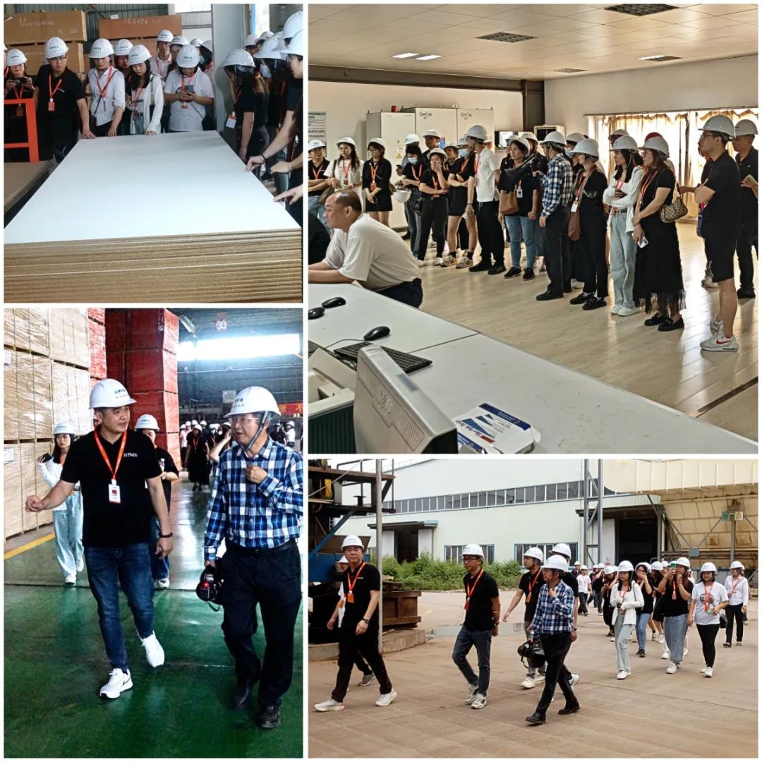 華派慕尚蒞臨華洲木業(yè)，共探高端板材制造之旅(圖6)